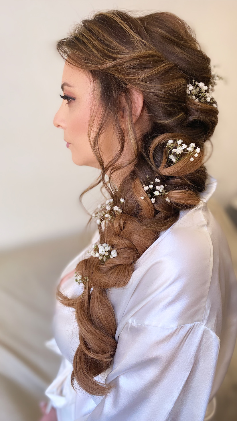Trucco romantico da sposa